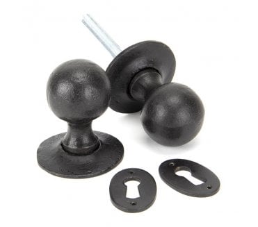 From The Anvil 92066 Ball Mortice/Rim Knob Handles - External Beeswax