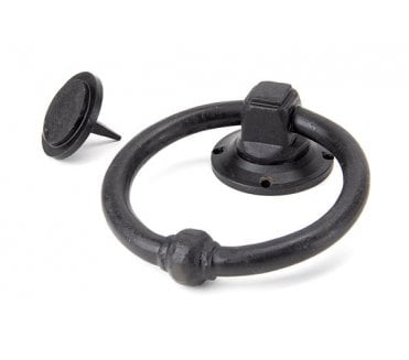 From The Anvil 92075 Regency Ring Door Knocker - External Beeswax
