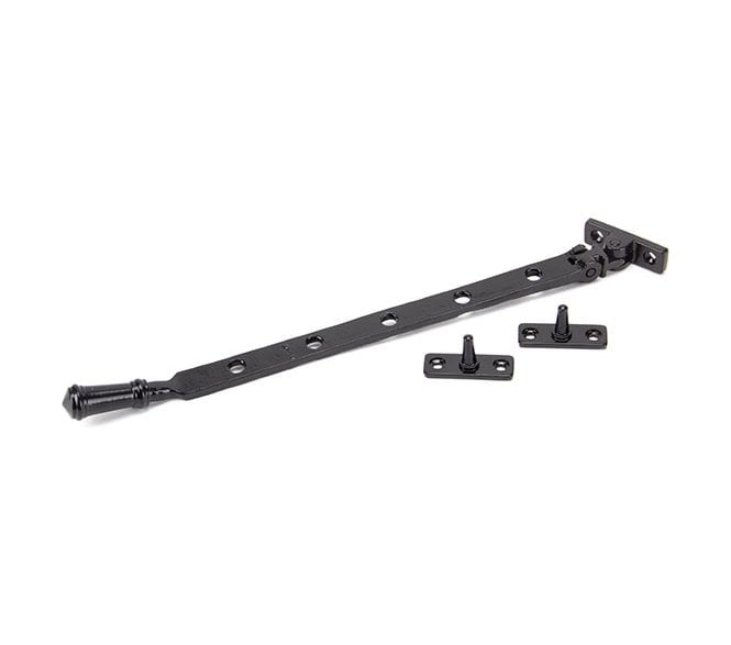 From The Anvil 92107 12 Regency Window Stay - Black