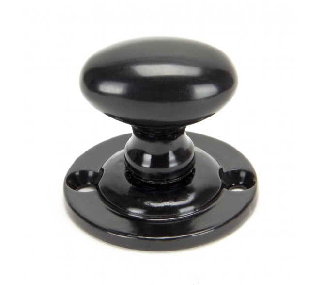 From The Anvil 92128 Oval Rack Bolt - Black