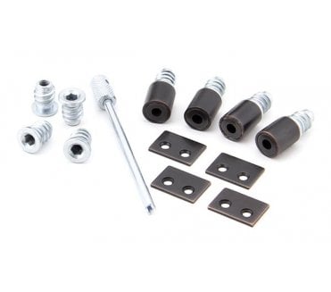 From The Anvil 92135 Secure Stops (Pack of 4) - Aged Bronze