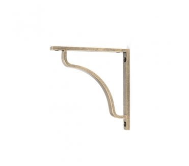 From The Anvil Abingdon Shelf Bracket - Burnished Brass