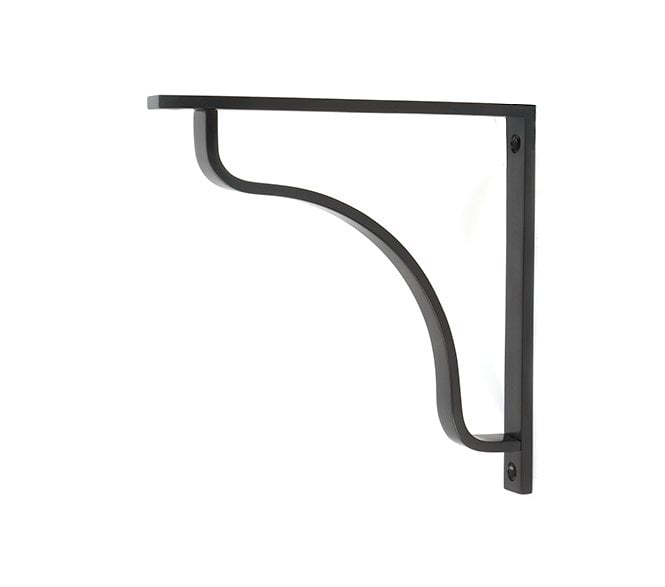From The Anvil Abingdon Shelf Brackets - Aged Bronze