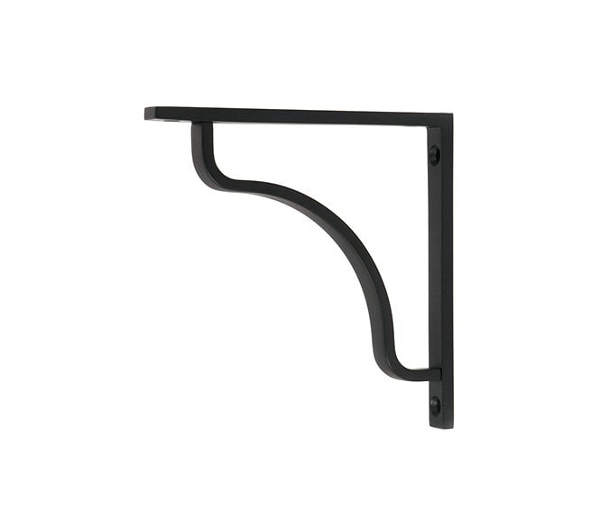 From The Anvil Abingdon Shelf Brackets - Matt Black