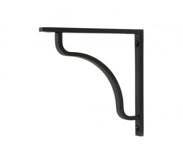 From The Anvil Abingdon Shelf Brackets - Matt Black