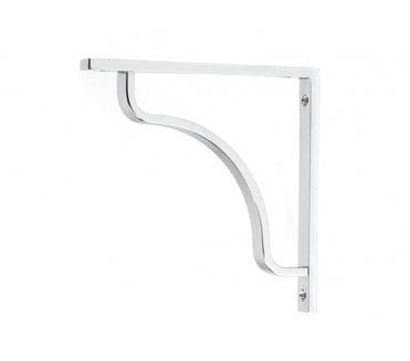 From The Anvil Abingdon Shelf Brackets - Polished Chrome