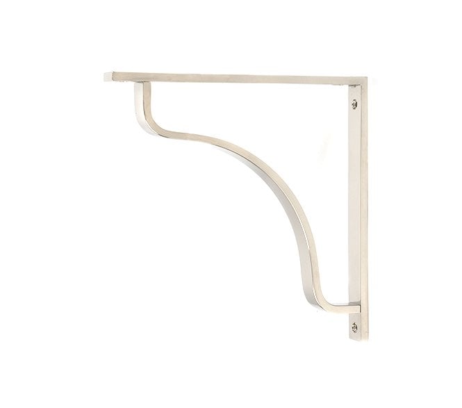 From The Anvil Abingdon Shelf Brackets - Polished Nickel