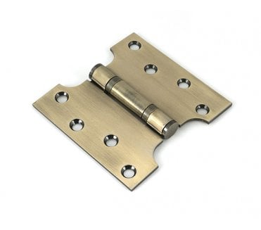 From The Anvil Aged Brass 102x65x102mm Parliament Hinge (Pair)