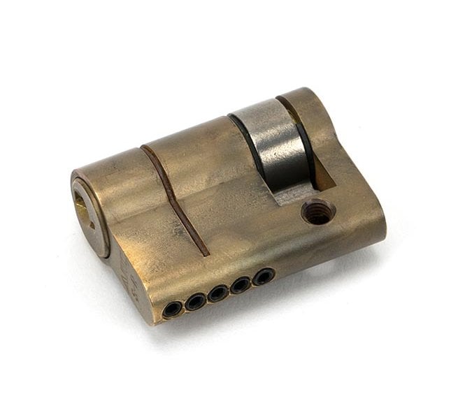 From The Anvil Aged Brass 30/10 5pin Single Cylinder