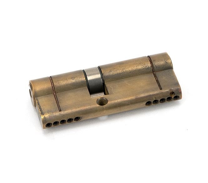 From The Anvil Aged Brass 35/45 5pin Euro Cylinder