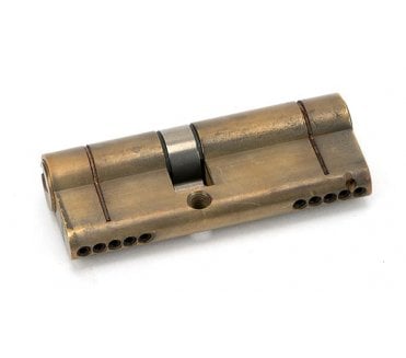 From The Anvil Aged Brass 35/45 5pin Euro Cylinder