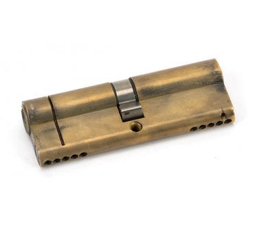 From The Anvil Aged Brass 45/45 5pin Euro Cylinder