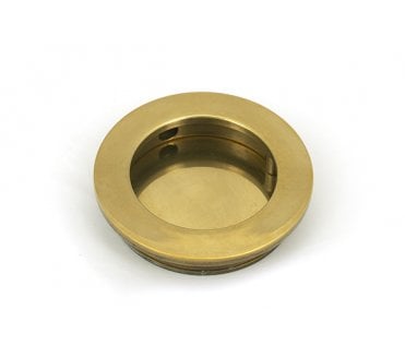 From The Anvil Aged Brass 60mm Plain Round Pull