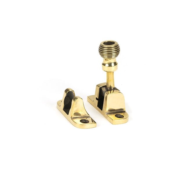 From The Anvil Aged Brass Beehive Brighton Fastener (Radiused)