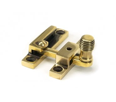 From The Anvil Aged Brass Beehive Quadrant Fastener - Narrow