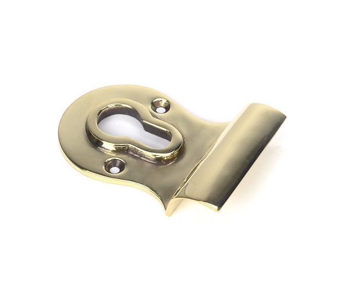 From The Anvil Aged Brass Euro Door Pull