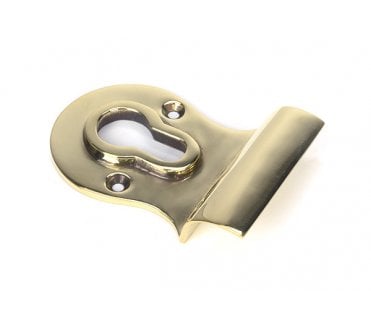 From The Anvil Aged Brass Euro Door Pull