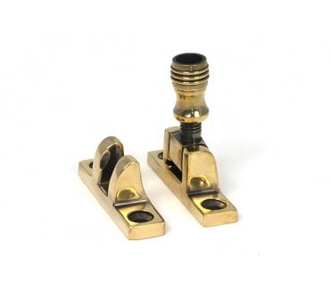 From The Anvil Aged Brass Prestbury Brighton Fastener - Narrow (Square)