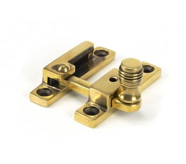 From The Anvil Aged Brass Prestbury Quadrant Fastener - Narrow