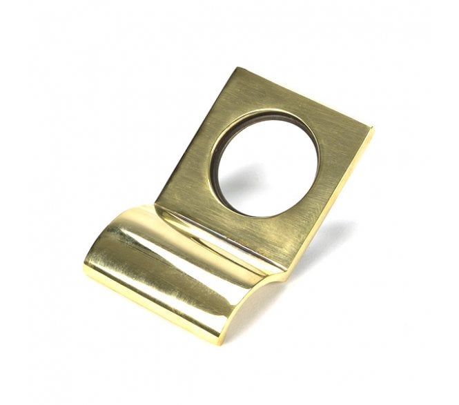 From The Anvil Aged Brass Rim Cylinder Pull