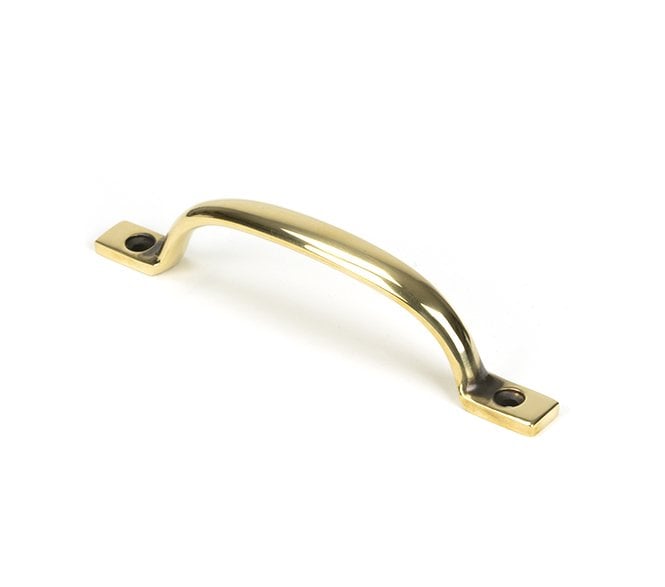 From The Anvil Aged Brass Slim Sash Pull