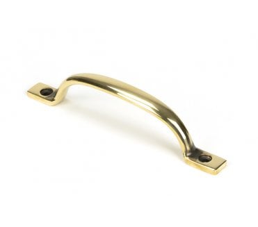 From The Anvil Aged Brass Slim Sash Pull