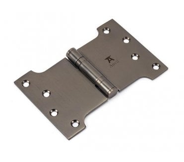 From The Anvil Aged Bronze 102x102x150mm Parliament Hinge (Pair)