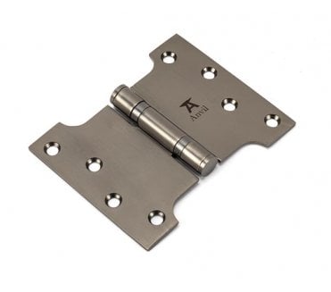 From The Anvil Aged Bronze 102x75x125mm Parliament Hinge (Pair)