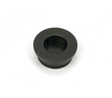 From The Anvil Aged Bronze 34mm Round Finger Edge Pull