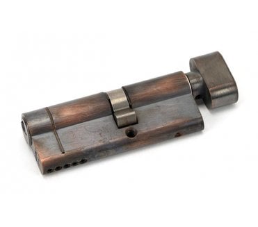 From The Anvil Aged Bronze 35T/45 5pin Euro Cylinder/Thumbturn