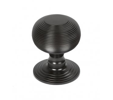 From The Anvil Aged Bronze Beehive Centre Door Knob