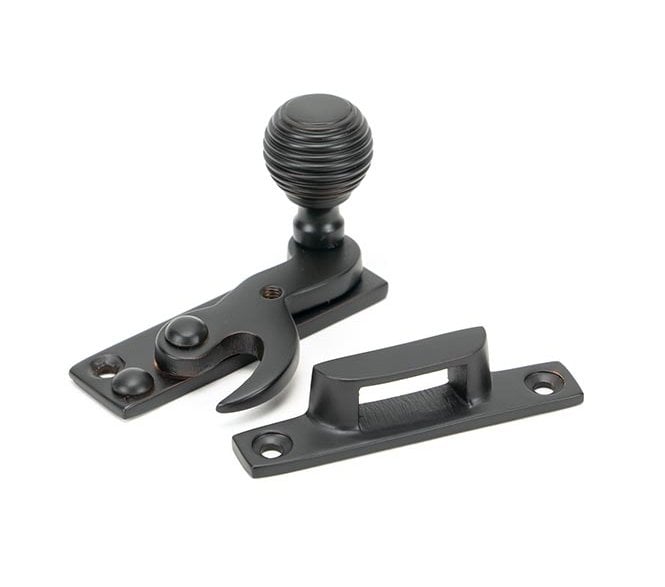 From The Anvil Aged Bronze Beehive Sash Hook Fastener