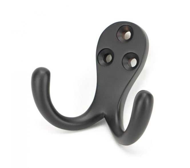 From The Anvil Aged Bronze Celtic Double Robe Hook