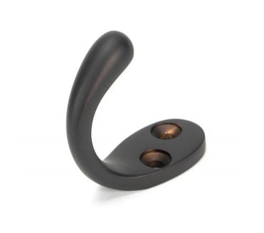 From The Anvil Aged Bronze Celtic Single Robe Hook