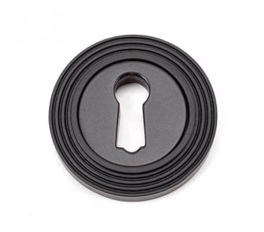 From The Anvil Aged Bronze Round Escutcheon (Beehive)