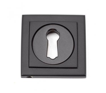From The Anvil Aged Bronze Round Escutcheon (Square)