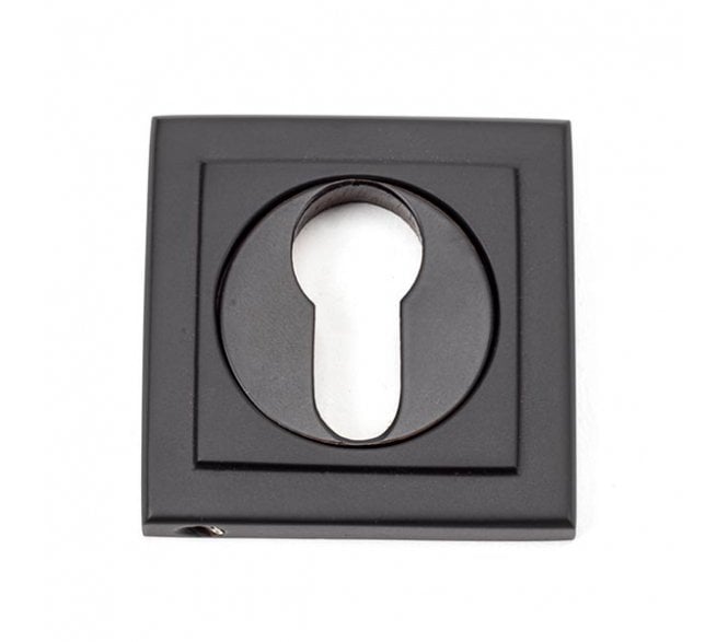 From The Anvil Aged Bronze Round Euro Escutcheon (Square)