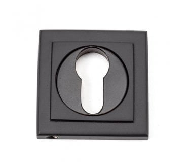 From The Anvil Aged Bronze Round Euro Escutcheon (Square)