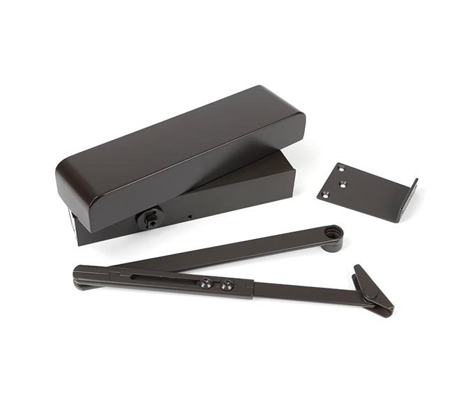 From The Anvil Aged Bronze Size 2-5 Door Closer & Cover