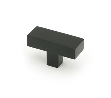 From The Anvil Albers T-Bar Cabinet Knobs - Matt Black