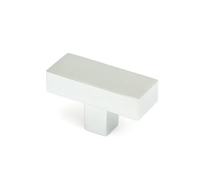 From The Anvil Albers T-Bar Cabinet Knobs - Polished Chrome
