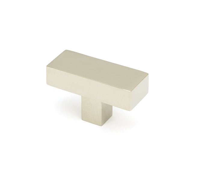 From The Anvil Albers T-Bar Cabinet Knobs - Polished Nickel