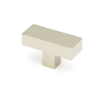 From The Anvil Albers T-Bar Cabinet Knobs - Polished Nickel