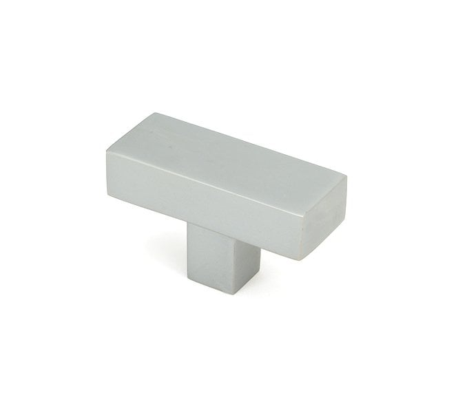 From The Anvil Albers T-Bar Cabinet Knobs - Satin Chrome