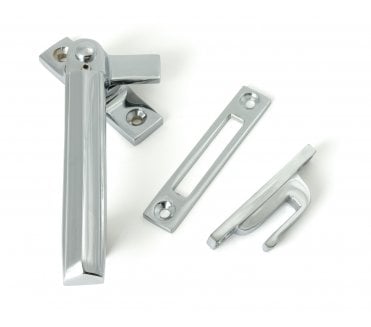 From The Anvil Art Deco Window Fastener (Lockable) - Polished Chrome