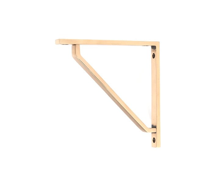 From The Anvil Barton Shelf Brackets - Polished Bronze