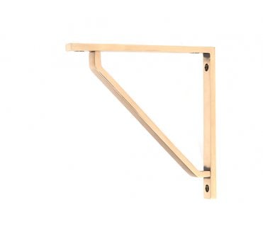 From The Anvil Barton Shelf Brackets - Polished Bronze
