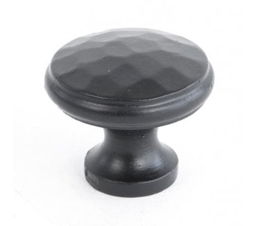 From The Anvil Beaten Cupboard Knobs - Black
