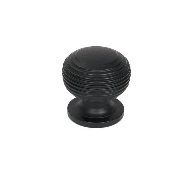 From The Anvil Beehive Cabinet Knobs - Matt Black