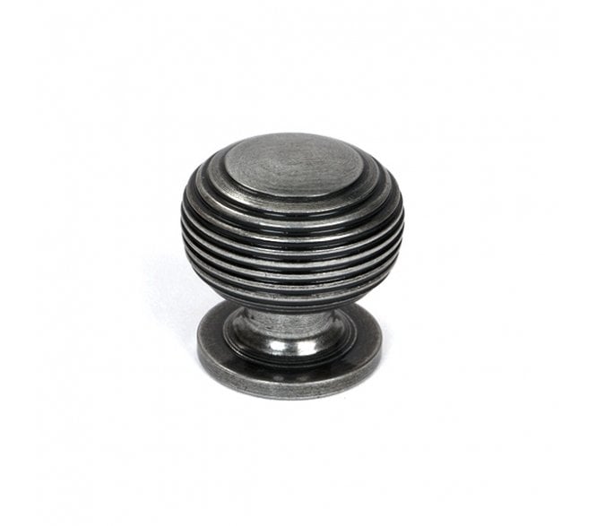From The Anvil Beehive Cabinet Knobs - Pewter